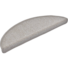 Bruna Trappmattor vidaXL 133882 15-Pack Brun, Beige, Grå 17x56cm