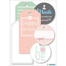 Verjaardag Cadeaulabels Herma 15096 HOME kadokaartjes coloured