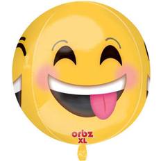 Amscan Foil Ballon Winking Emoticon Orbz