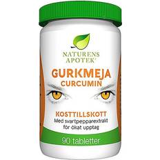 Kurkuma Vitamiinit ja Mineraalit Naturens apotek Gurkmeja Curcumin 90 pcs