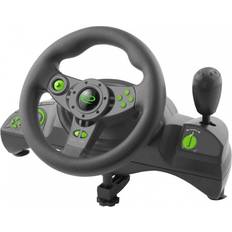 PC Lenkrad- & Pedalsets Esperanza Nitro Steering Wheel - Black