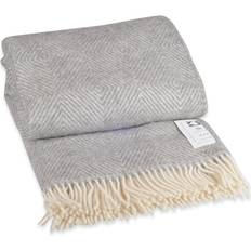 Silkeborg uldspinderi fanø Silkeborg Uldspinderi Fanø Filt Light Nordic Grey (240x140cm)