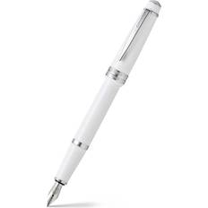 Cross Bailey Light Polished White Resin Fountain Pen