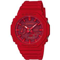 Red Wrist Watches Casio G-Shock (GA-2100-4A)