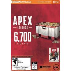 Gavekort Microsoft Apex Legends 6700 Coins