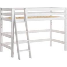 150.0 cm Loftsängar Barnrum HoppeKids Premium Midhigh Bed with Ladder 70x160cm