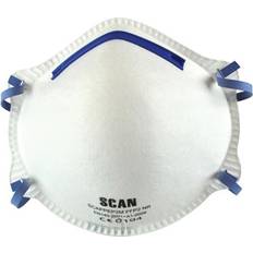 White Protective Gear Scan Face Mask FFP2 3-pack