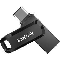 Schede di Memoria & Chiavette USB SanDisk Ultra Dual Drive unità flash USB 128 GB USB Type-A USB Type-C 3.2 Gen 1 (3.1 Gen 1) Nero, Argento