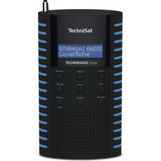 TechniSat Solar Portátil Analógico y Digital Negro, Azul