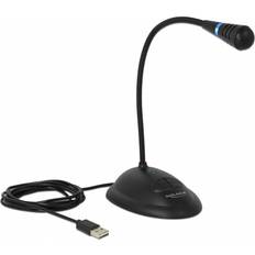 DeLock 65871 micrófono PC microphone Negro