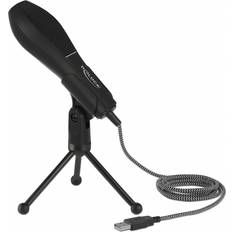 Jeux vidéo Microphones DeLock Micro de conférence 65939 Noir USB