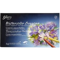 Gallery Watercolor Crayons Mac 24 Pack