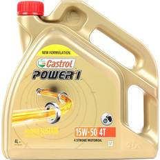 Car Care & Vehicle Accessories Castrol Power 1 4T 15W-50 Motor Oil 4L