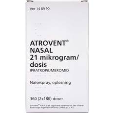 Næsespray Atrovent 21mg 2 stk Næsespray