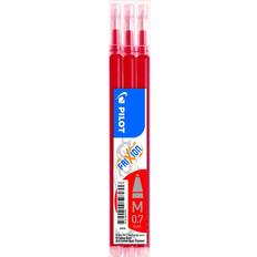 Rot Stifte Pilot Frixion Ball Clicker Red M 0.7mm Refill 3pcs