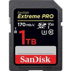 SanDisk Extreme Pro 1TB SDXC UHS-I/U3 V30 Memory Card, Speed Up to 170MB/s (SDSDXXY-1T00-GN4IN)