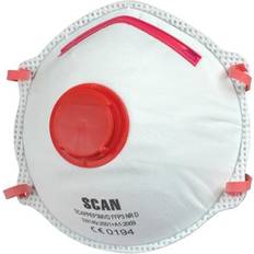 Scan Premier Moulded Disposable Valved Mask FFP3 2-pack