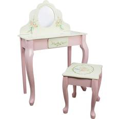Bouquet Classic Vanity Table & Stool Set