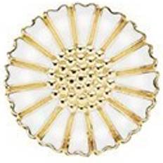 Lund copenhagen marguerit broche Lund Copenhagen Marguerite Broche - Guld/Hvid