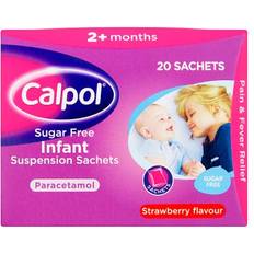 Calpol Sugar Free Infant Suspension Strawberry 120mg 5ml