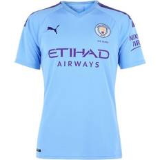 Puma MCFC HOME Shirt Blue/White, Male, Kleding, T-shirt, Voetbal, Blauw