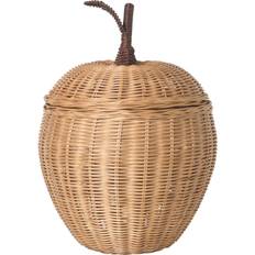 Ferm Living Apfel Korb Ø 20 cm Natur/H 28 cm x Ø 20 cm