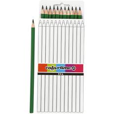 Colortime Basic Color Pencil Green 3mm 12 Pack