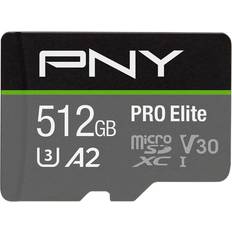 Pro Elite microSDXC Class 10 UHS-I U3 V30 A2 100/90MB/s 512GB +Adapter