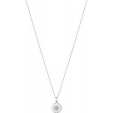 Georg Jensen Daisy Small Necklace - Silver/Diamonds
