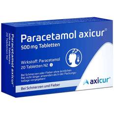 Paracetamol Axicur 500mg 20pcs Tablet