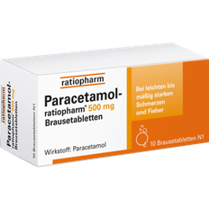 Paracetamol-Ratiopharm 500mg 10 Stk. Brausetablette