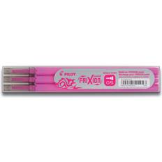 Rosa Hobbymaterial Pilot Frixion Point Pink 0.5mm Refill 3pcs