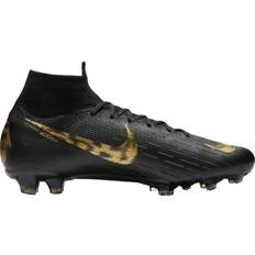 Oro - Uomo Scarpe da calcio Nike Mercurial Superfly 6 Elite FG 'Black Gold' - Men's