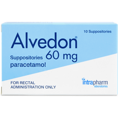 Alvedon 60mg 10pcs Suppository