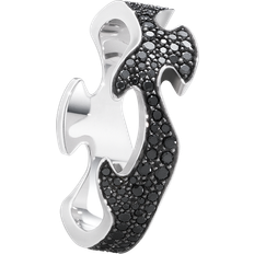 Georg Jensen Fusion Centre Ring - White Gold/Diamonds