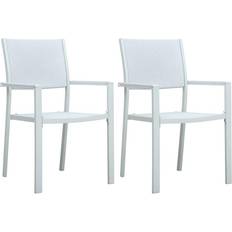 Kunststof Tuinstoelen vidaXL 47889 2-pack