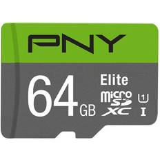 Pny micro sd card PNY Elite microSDXC Class 10 UHS-I U1 85MB/s 64GB +Adapter