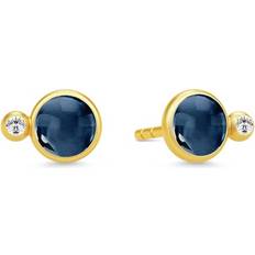 Julie sandlau prime earstuds Julie Sandlau Prime Earrings - Gold/Blue