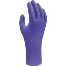 Ox-On Guantes de trabajo Ox-On Showa Guantes de un solo uso,Nitril,7580, Talla XL(9-15),pack de unidades