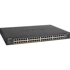 Ethernet Gigabit Interrupteurs Netgear GS348PP 48-Ports Gigabit Ethernet Unmanaged PoE+ 380 W