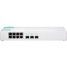 QNAP Interruttori QNAP QSW-308S Cost-effective Entry-level 10 GbE Switch with 10G SFP+ Fiber and Gigabit Ethernet