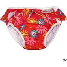 Trykknapper Badebleer Børnetøj ImseVimse Swim Diapers - Pink Daisy