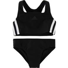 18-24M Bikinis Children's Clothing Adidas Girl's 3-Stripes Bikini - Black/White (DQ3318)