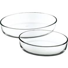 Oval Oven Dishes Borcam Oval Oven Dish 2pcs