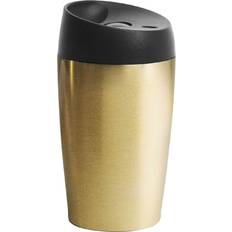 Golden Thermobecher Sagaform Take Away Thermobecher 24cl