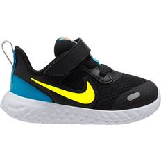 Nike Revolution 5 TDV - Black/Lemon Venom/Laser Blue