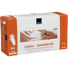 Latex Powdered Disposable Gloves 100-pack