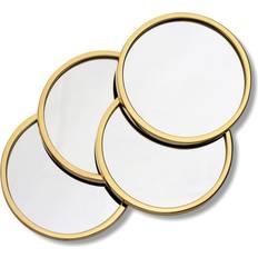 Classic Collection Moon Brass Glasunderlägg 10cm 4st