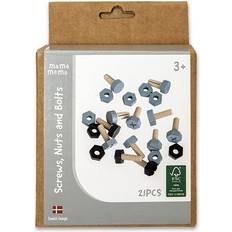 Skruer legetøj MaMaMeMo Screws Nuts & Bolts