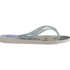 Multifärgade Flip-flops Barnskor Havaianas Kid's Slim Frozen - White/White